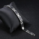 9MM Wide Increase Magnetic Therapy Men's Bracelet