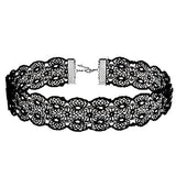 9PCS Random Style Choker Necklace Set Adjustable Gothic Lace Choker