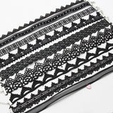 9PCS Random Style Choker Necklace Set Adjustable Gothic Lace Choker