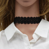 9PCS Random Style Choker Necklace Set Adjustable Gothic Lace Choker