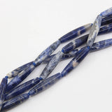 Natural Sodalite Long Rice Beads Wholesales