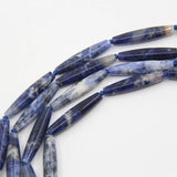 Natural Sodalite Long Rice Beads Wholesales
