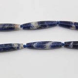 Natural Sodalite Long Rice Beads Wholesales