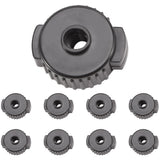 9Pcs ABS Drum Set Quick Release Nuts Cymbal Quick Assembly Drum Mate