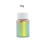 9Pcs Chameleons Pigment Pearlescent Epoxy Resin Glitter