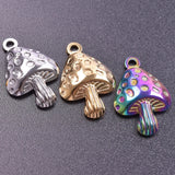 9Pcs Food Mushroom Charms DIY Necklace Earrings Jewelry Supplies Bulk