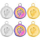 Stainless Steel Octopus Charms For Jewelry Making Pendant Women Accessories