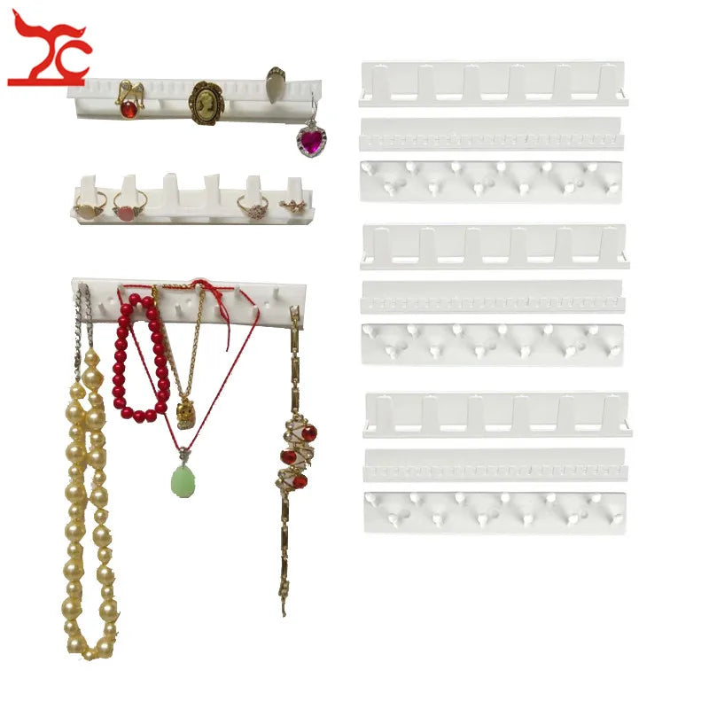 9Pcs/Lot Jewelry Organizer Wall Holder Sticky Hooks