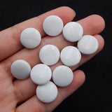 9Pcs Agate Gemstone Cabochons for DIY Jewelry Making 13x13x5mm