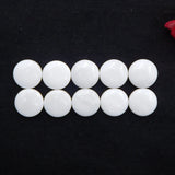 9Pcs Agate Gemstone Cabochons for DIY Jewelry Making 13x13x5mm
