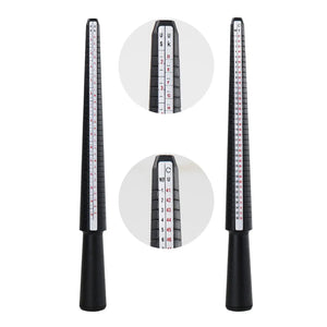 9Pcs Ring Sizer Set Mandrel Hammer Finger Guage