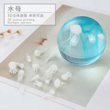 9Pcs Round Silicone Mold Jewelry Making DIY Resin Molds Kit