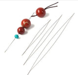 9Pcs Big Eye Collapsible Embroidery Needles Assorted Size Jewelry Tool