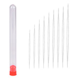 9Pcs Steel Large Eye Collapsible Embroidery Beading Sewing Needles