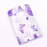 100Pcs 9X15cm Plastic Gift Bags Stars Heart Butterfly Jewelry Pouches