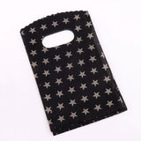 100Pcs 9X15cm Plastic Gift Bags Stars Heart Butterfly Jewelry Pouches