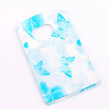 100Pcs 9X15cm Plastic Gift Bags Stars Heart Butterfly Jewelry Pouches