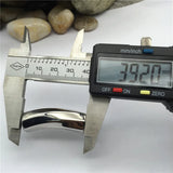 9mm Stainless Steel Spacer Bead for Men Bracelet