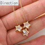 9mm Copper Plated 14k Silver Star Pendant for Diy Jewelry