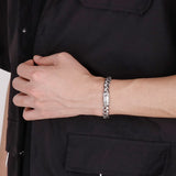 9mm Stainless Steel Cuban Chain Bracelet Polished