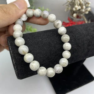 9mm Natural Hackmanite Bracelet String Charms Crystal Jewelry 1PCS