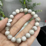 9mm Natural Hackmanite Bracelet String Charms Crystal Jewelry 1PCS