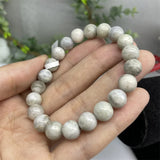 9mm Natural Hackmanite Bracelet String Charms Crystal Jewelry 1PCS
