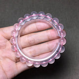 Pink Rose Quartz Bracelet Reiki Healing Gift Crystal Beads