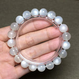 Natural Light Moonstone Stone Bracelet Beauty Healing Love Gift