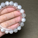 Natural Light Moonstone Stone Bracelet Beauty Healing Love Gift