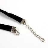 9mm Wide Punk Style Velvet Ribbon Choker Necklace Gothic Jewelry