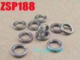 100pcs 9mm Stainless Steel Key-Ring Key Chain DIY Accessories ZSP188
