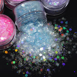 9pcs Holographic Chunky Glitter Ice Sequins DIY Jewelry Making Supplies