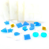 9pcs Silicone Resin Mold for DIY Jewelry Pendant Necklace Decoration