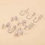 9pcs Stainless Steel Nose Ring