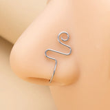 9pcs Stainless Steel Nose Ring
