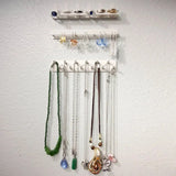 9pcs Wall Hanging Storage Jewelry Hooks Jewelry Display Organizer