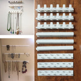 9pcs Wall Hanging Storage Jewelry Hooks Jewelry Display Organizer