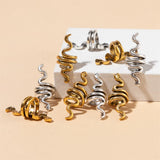 9pcs Snake Hair Clips Spiral Hair Ring Clip Hairpins Braids Acces