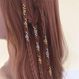 9pcs Snake Hair Clips Spiral Hair Ring Clip Hairpins Braids Acces