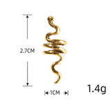 9pcs Snake Hair Clips Spiral Hair Ring Clip Hairpins Braids Acces