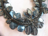 Shell Flower Freshwater Pearl Necklace - 18 Inch