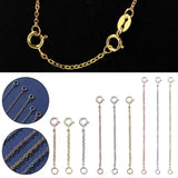 925 Sterling Silver Chain Extender Bracelet DIY Jewelry Making Findings