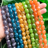 9x11mm Irregular Stone Beads for DIY Bracelets