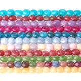 Irregular Oval Beads Mixed Gemstones for Jewelry Making