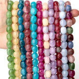 9x11mm Amethyst Morganite Citrine Quartz Beads DIY Bracelet Spacer