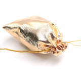 100pcs Silver Jewelry Bag Pouches For Jewelry Display 2Colors Gift Bags