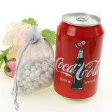 9x12cm Grey Wedding Organza Gift Bags 100pcs/lot