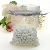 9x12cm Grey Wedding Organza Gift Bags 100pcs/lot