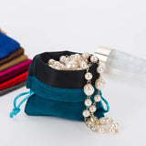 Velvet Pouches Jewelry Bags With Drawstring 50pcs/lot